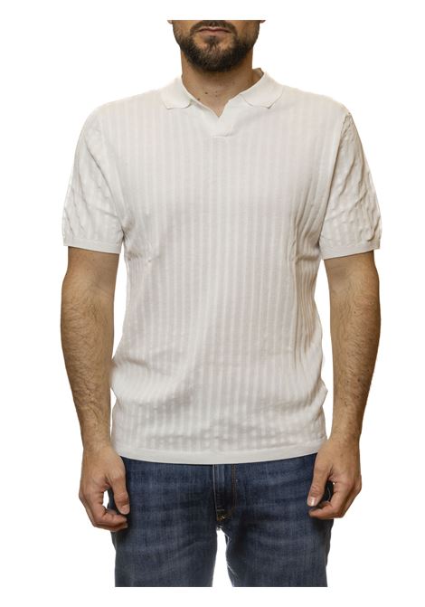 white cotton crew neck PEOPLE OF SHIBUYA | SHIKOPM444-007